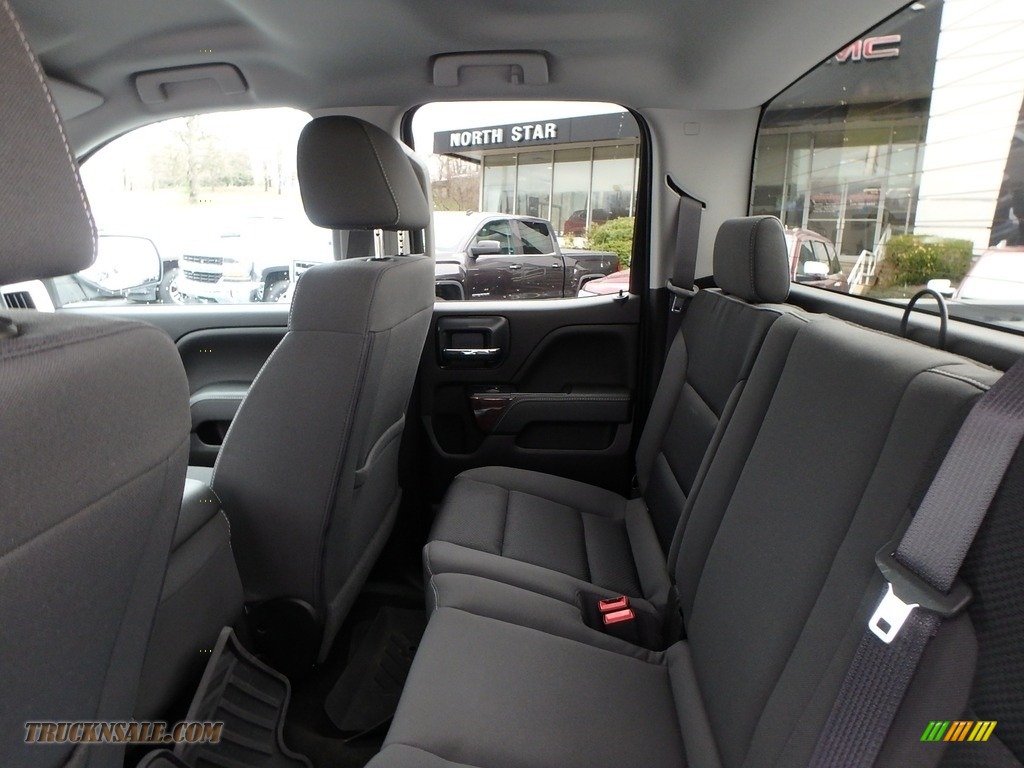 2016 Sierra 1500 SLE Double Cab 4WD - Quicksilver Metallic / Jet Black photo #17