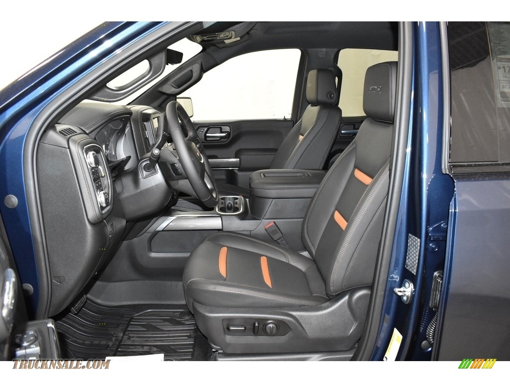 2019 Sierra 1500 AT4 Double Cab 4WD - Pacific Blue Metallic / Jet Black photo #6