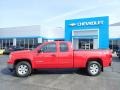 GMC Sierra 1500 SLE Extended Cab 4x4 Fire Red photo #3