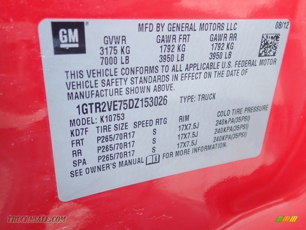2013 Sierra 1500 SLE Extended Cab 4x4 - Fire Red / Ebony photo #29