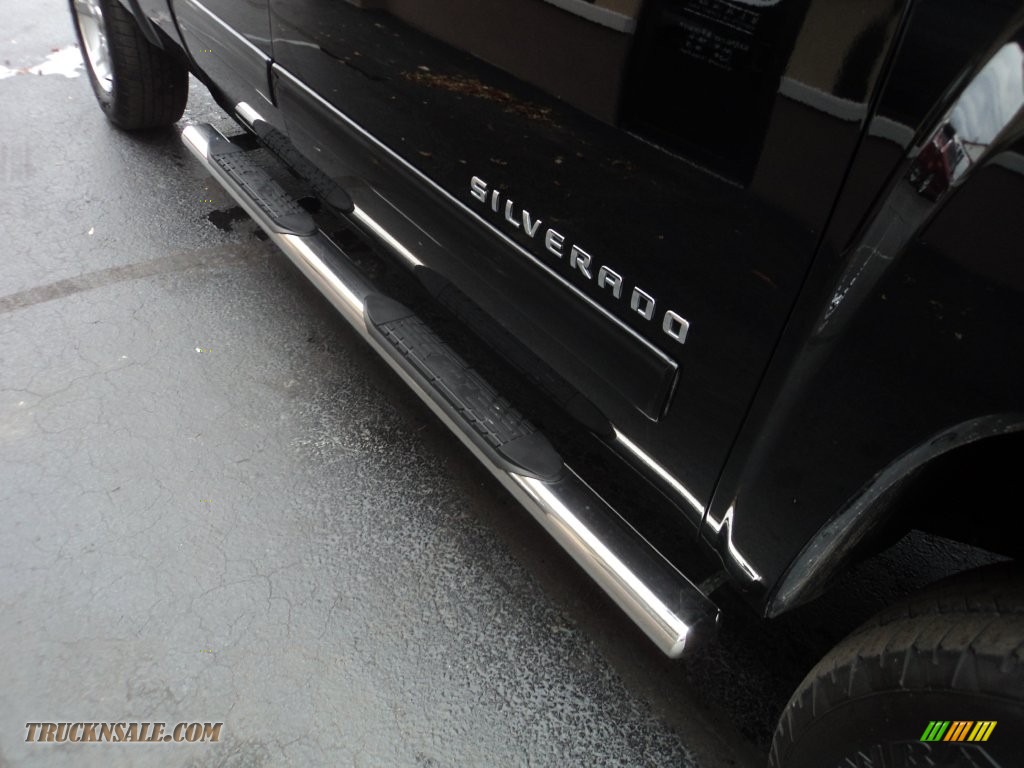 2013 Silverado 1500 LT Extended Cab 4x4 - Black / Ebony photo #22
