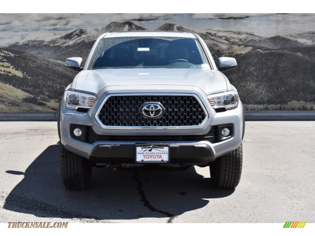 2019 Tacoma TRD Off-Road Double Cab 4x4 - Cement Gray / Black photo #2
