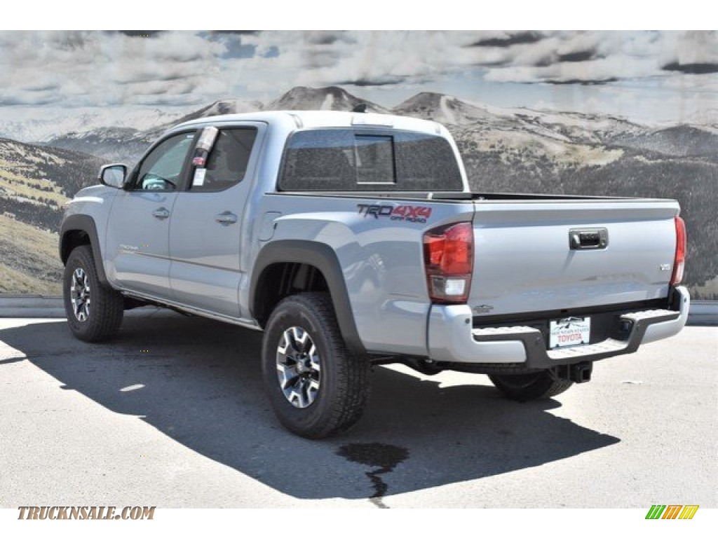 2019 Tacoma TRD Off-Road Double Cab 4x4 - Cement Gray / Black photo #3
