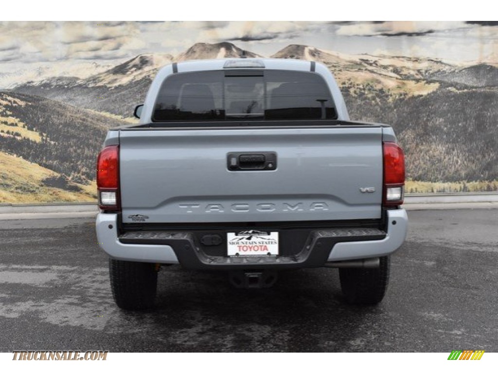 2019 Tacoma TRD Off-Road Double Cab 4x4 - Cement Gray / Black photo #4