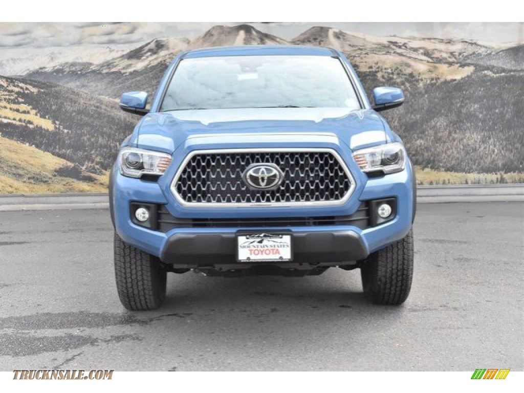 2019 Tacoma TRD Off-Road Double Cab 4x4 - Cavalry Blue / TRD Graphite photo #2