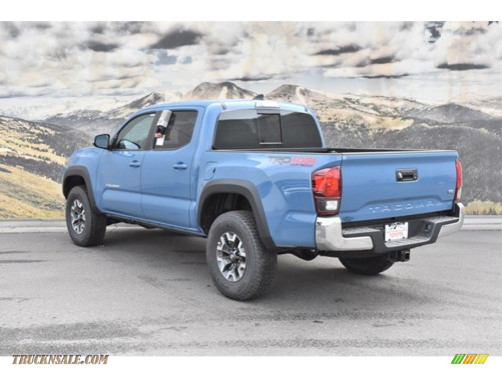 2019 Tacoma TRD Off-Road Double Cab 4x4 - Cavalry Blue / TRD Graphite photo #3