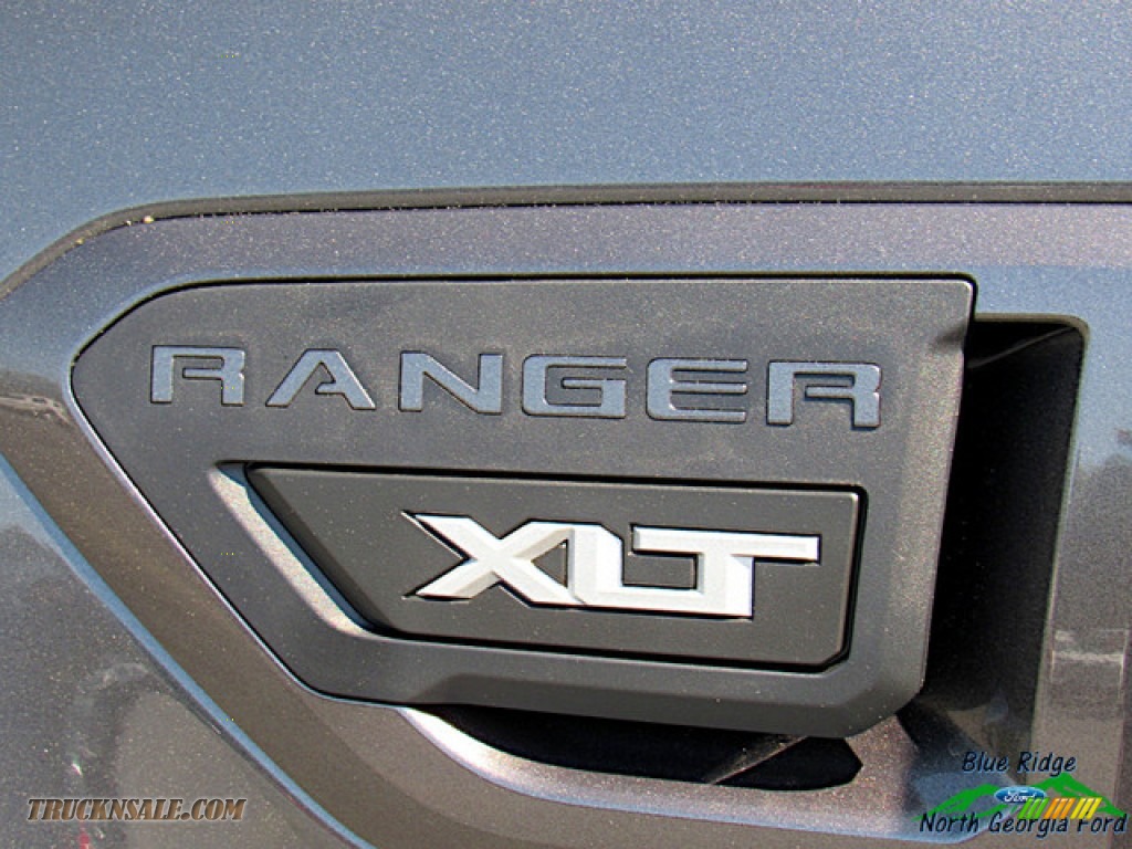 2019 Ranger XLT SuperCab 4x4 - Magnetic Metallic / Ebony photo #33