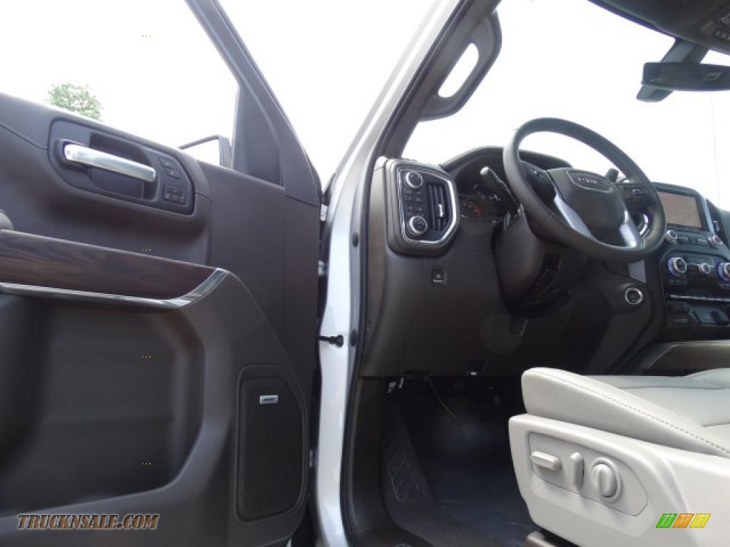 2019 Sierra 1500 SLT Crew Cab 4WD - Quicksilver Metallic / Dark Walnut/­Dark Ash Grey photo #13