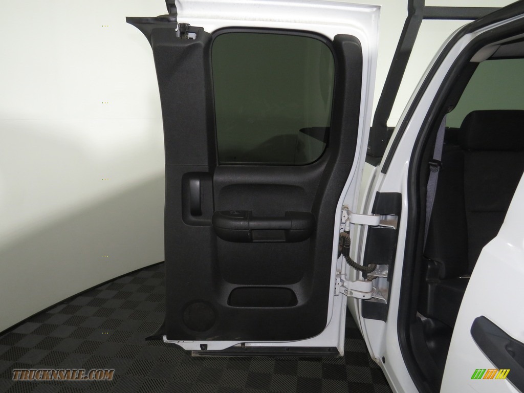 2012 Sierra 2500HD SLE Extended Cab 4x4 - Summit White / Ebony photo #28