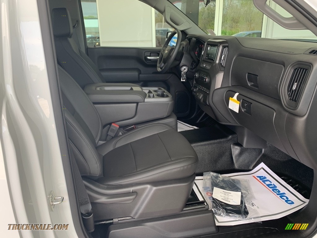 2019 Silverado 1500 WT Regular Cab - Summit White / Jet Black photo #8