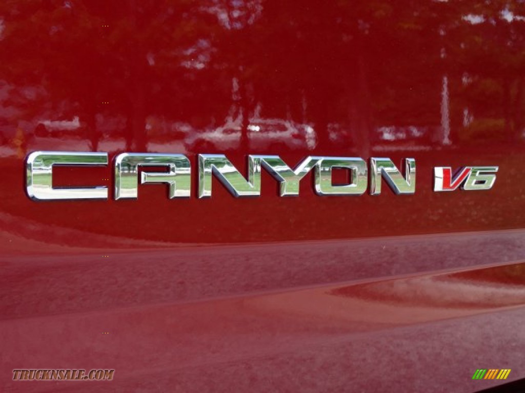 2019 Canyon SLT Extended Cab - Red Quartz Tintcoat / Jet Black photo #9