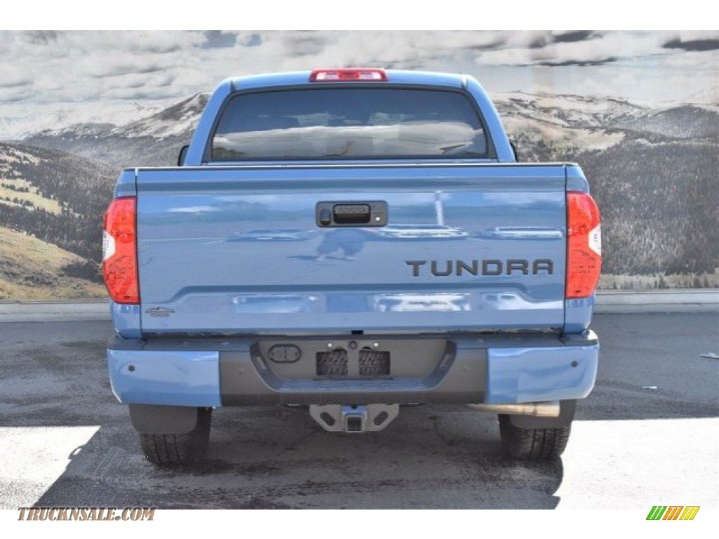 2019 Tundra SR5 CrewMax 4x4 - Cavalry Blue / Graphite photo #4