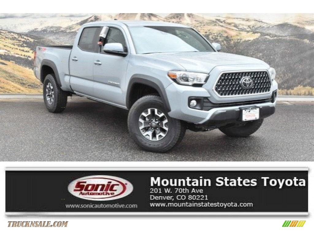 Cement Gray / TRD Graphite Toyota Tacoma TRD Off-Road Double Cab 4x4