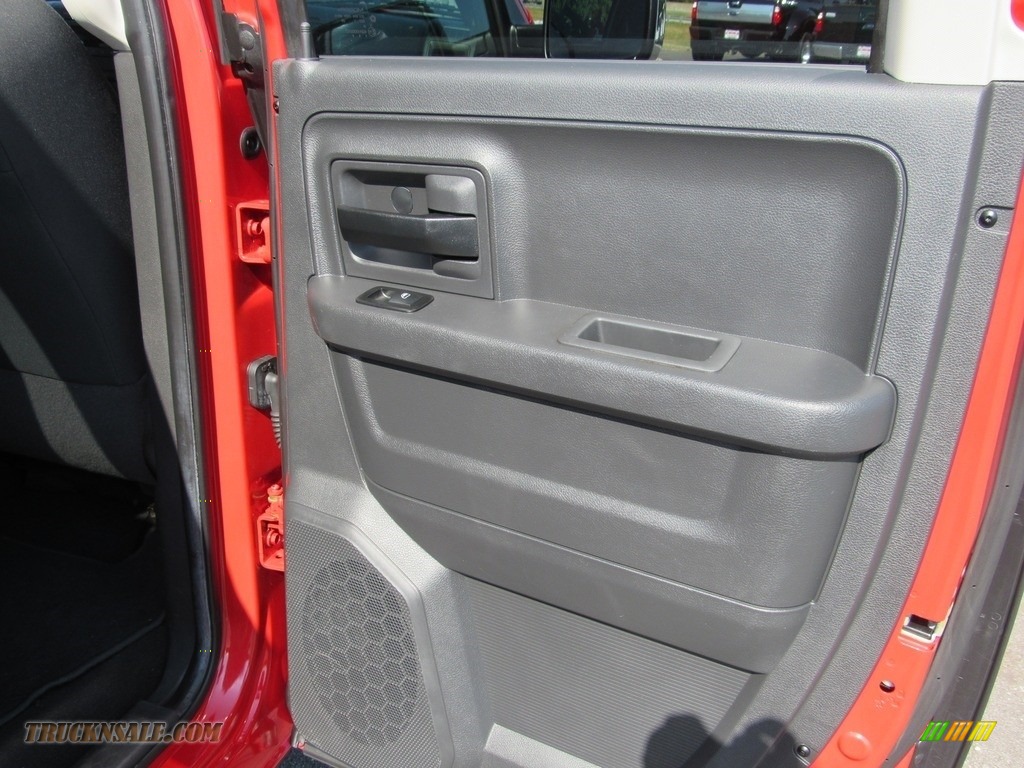 2012 Ram 1500 ST Quad Cab - Flame Red / Dark Slate Gray/Medium Graystone photo #47