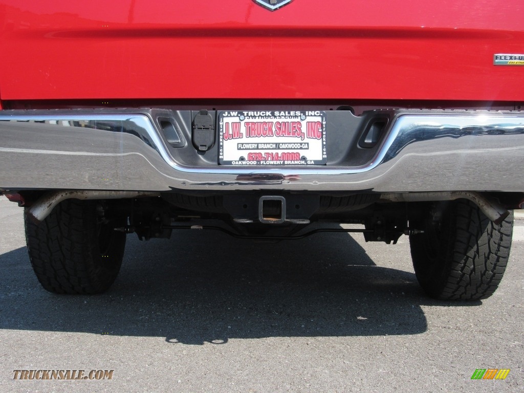 2012 Ram 1500 ST Quad Cab - Flame Red / Dark Slate Gray/Medium Graystone photo #66