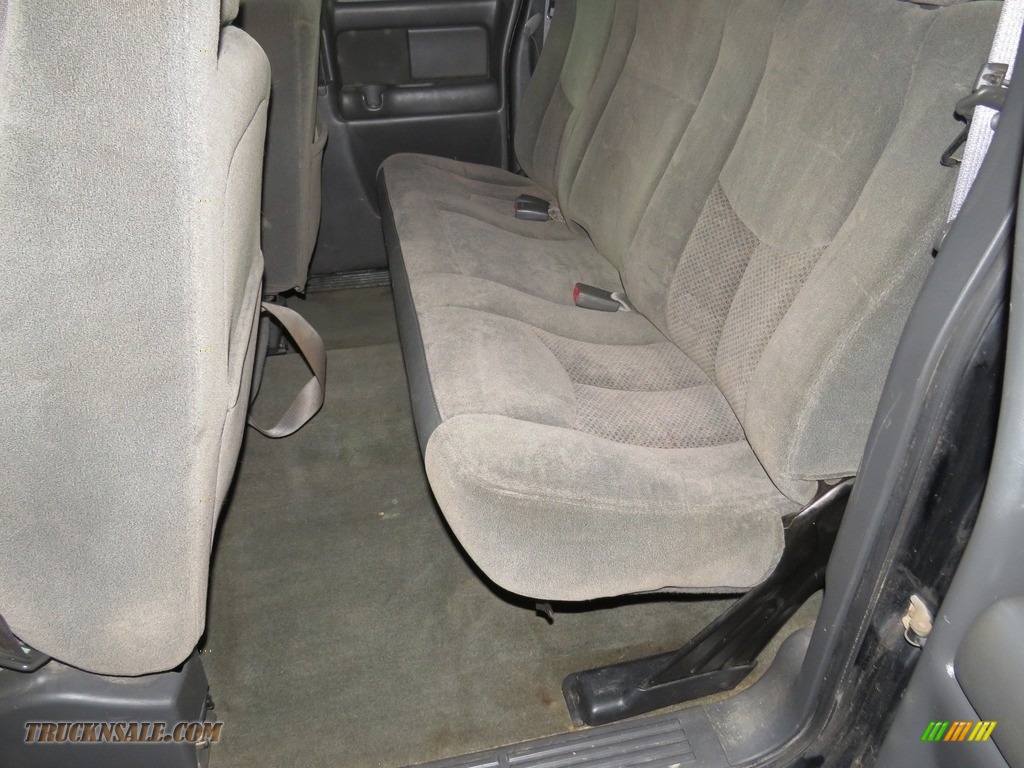 2004 Silverado 1500 LS Extended Cab 4x4 - Black / Dark Charcoal photo #22