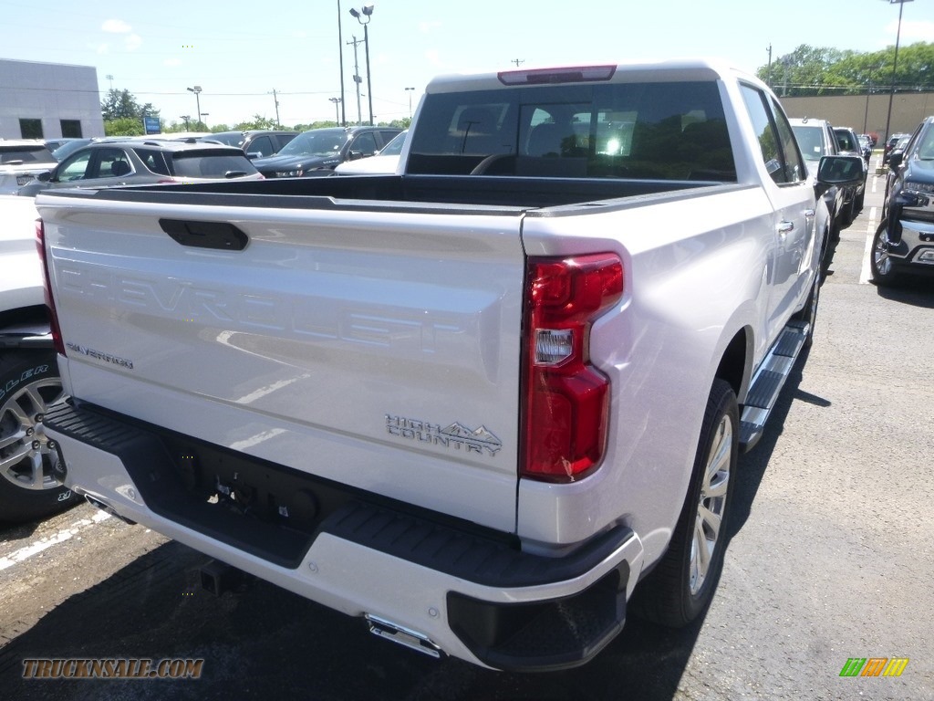 2019 Silverado 1500 High Country Crew Cab 4WD - Iridescent Pearl Tricoat / Jet Black/Umber photo #5