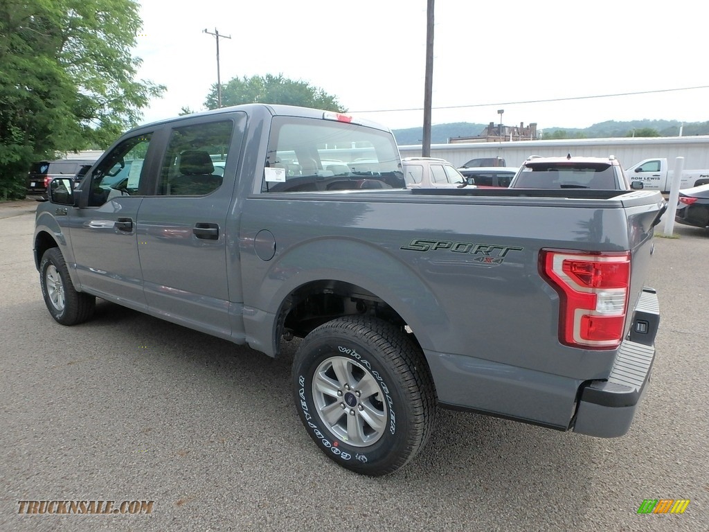 2019 F150 XL SuperCrew 4x4 - Abyss Gray / Earth Gray photo #4