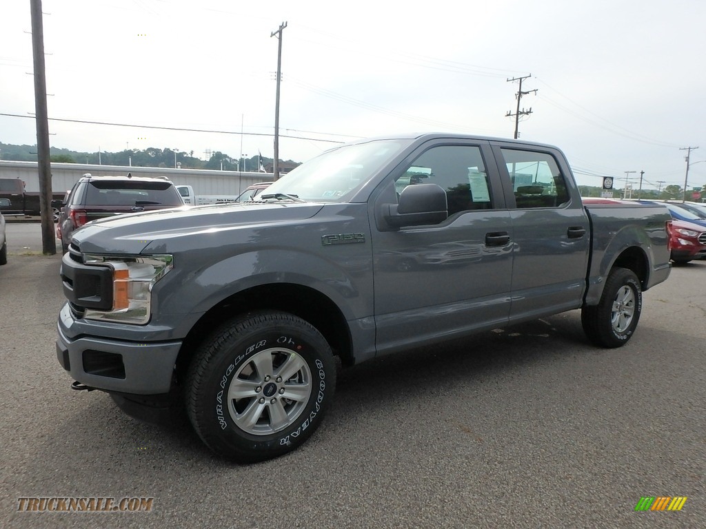 2019 F150 XL SuperCrew 4x4 - Abyss Gray / Earth Gray photo #6