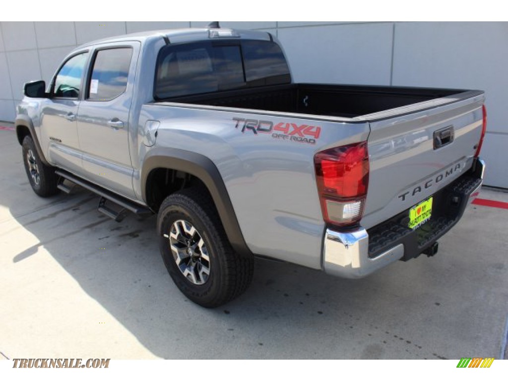 2019 Tacoma TRD Off-Road Double Cab 4x4 - Cement Gray / Black photo #6