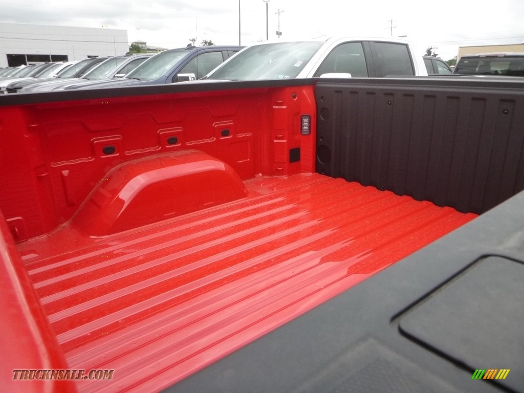 2019 Silverado 1500 Custom Crew Cab 4WD - Red Hot / Jet Black photo #11