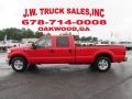 Ford F250 Super Duty XLT Crew Cab Race Red photo #2