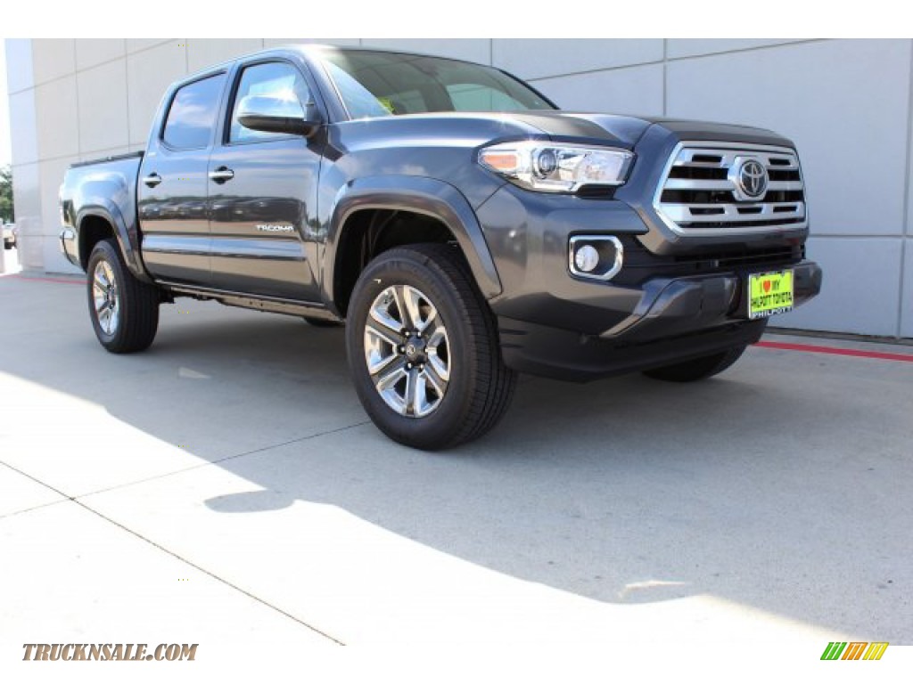 2019 Tacoma Limited Double Cab - Magnetic Gray Metallic / Hickory photo #2