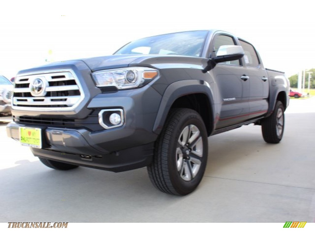 2019 Tacoma Limited Double Cab - Magnetic Gray Metallic / Hickory photo #4
