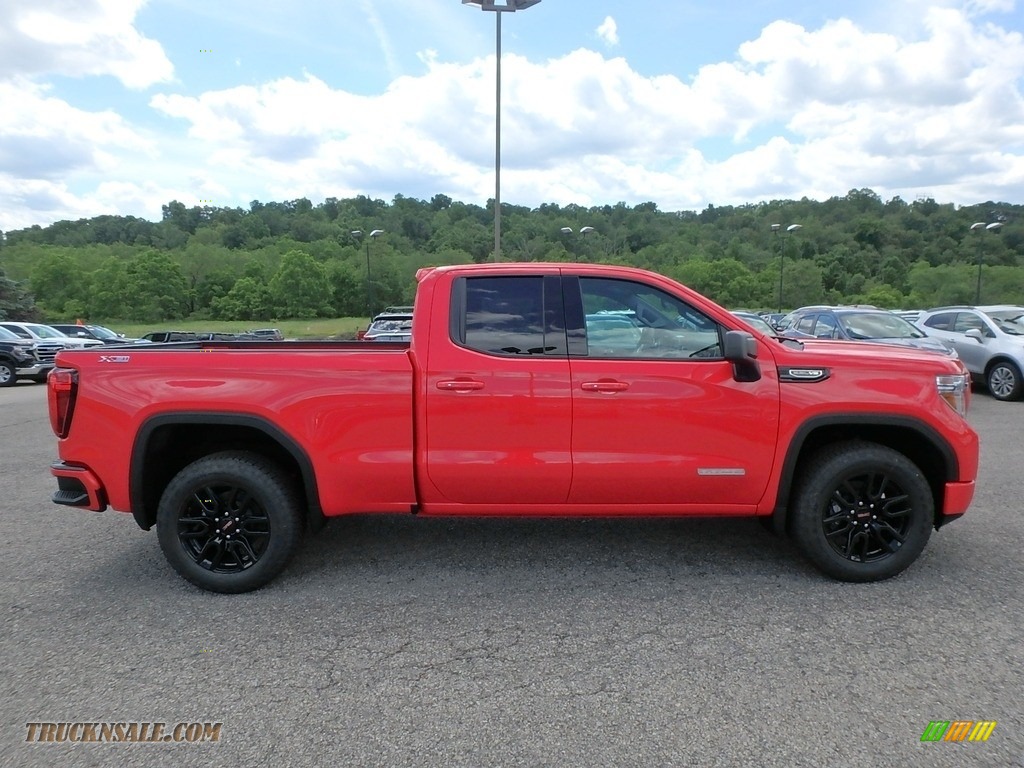 2019 Sierra 1500 Elevation Double Cab 4WD - Cardinal Red / Jet Black photo #4
