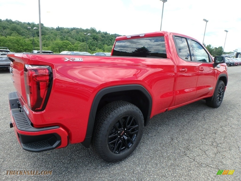 2019 Sierra 1500 Elevation Double Cab 4WD - Cardinal Red / Jet Black photo #5