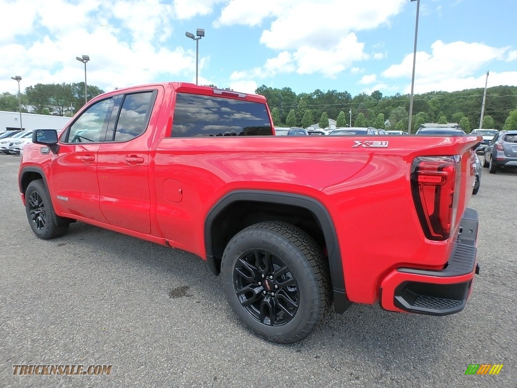 2019 Sierra 1500 Elevation Double Cab 4WD - Cardinal Red / Jet Black photo #7
