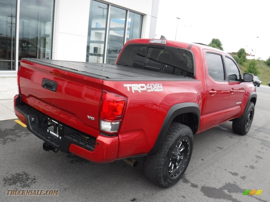 2017 Tacoma TRD Off Road Double Cab 4x4 - Barcelona Red Metallic / TRD Graphite photo #10