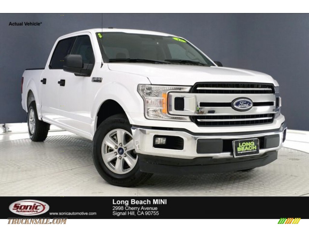 Oxford White / Earth Gray Ford F150 XLT SuperCrew