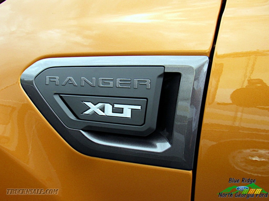 2019 Ranger XLT SuperCrew 4x4 - Saber Metallic / Ebony photo #34
