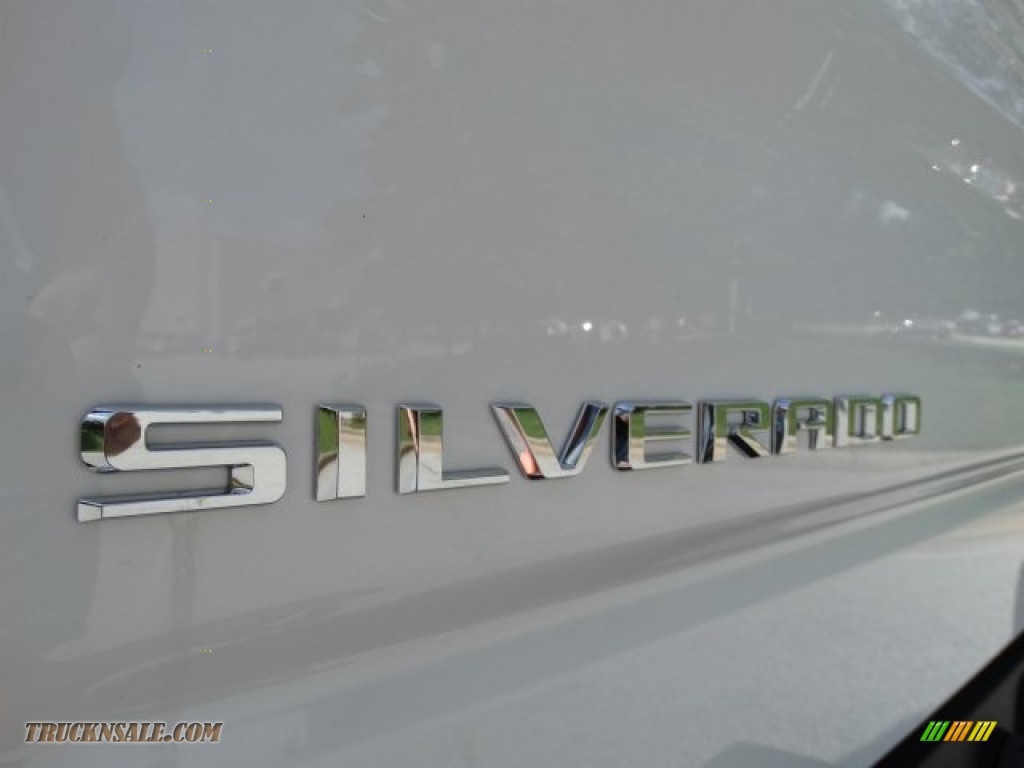2019 Silverado 1500 WT Double Cab - Summit White / Jet Black photo #9