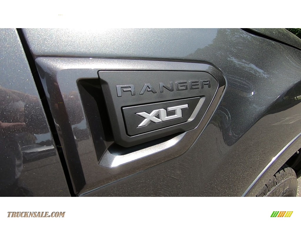 2019 Ranger XLT SuperCrew 4x4 - Magnetic Metallic / Ebony photo #25
