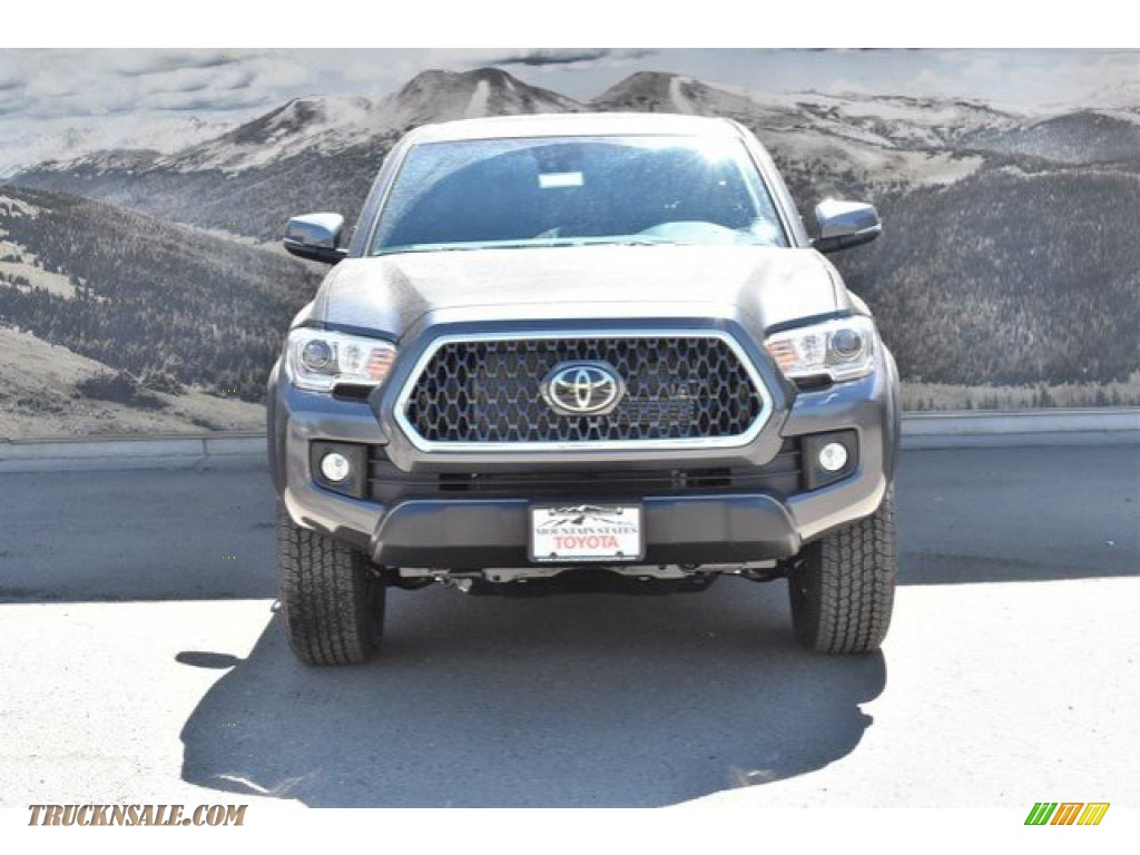 2019 Tacoma TRD Off-Road Double Cab 4x4 - Magnetic Gray Metallic / Cement Gray photo #2