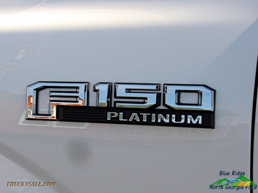 2019 F150 Platinum SuperCrew 4x4 - White Platinum / Black photo #36