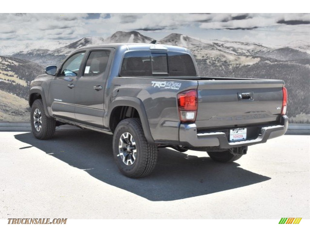 2019 Tacoma TRD Off-Road Double Cab 4x4 - Magnetic Gray Metallic / Black photo #3