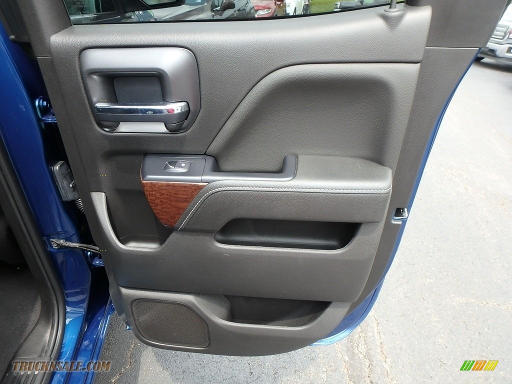 2019 Sierra 1500 Limited SLE Double Cab 4WD - Stone Blue Metallic / Jet Black photo #8