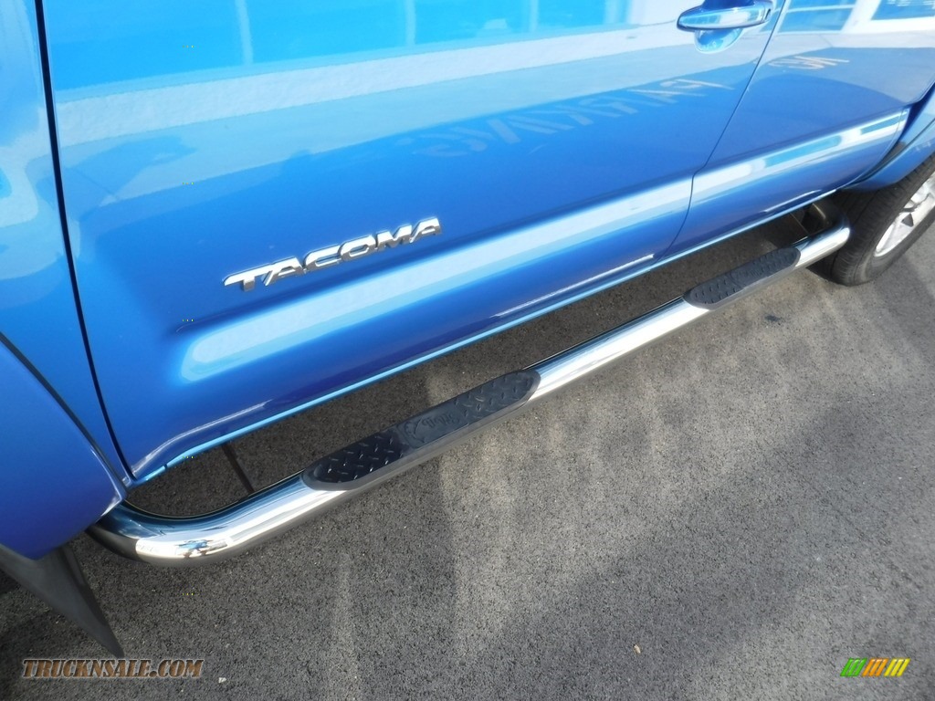 2008 Tacoma V6 TRD Sport Double Cab 4x4 - Speedway Blue / Graphite Gray photo #6