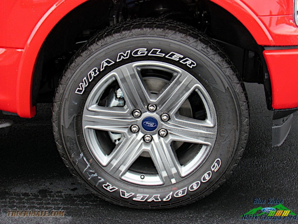 2019 F150 XLT SuperCrew 4x4 - Race Red / Black photo #9