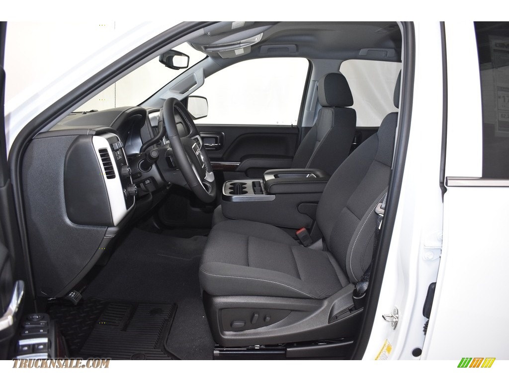 2019 Sierra 1500 Limited SLE Double Cab 4WD - Summit White / Jet Black photo #6