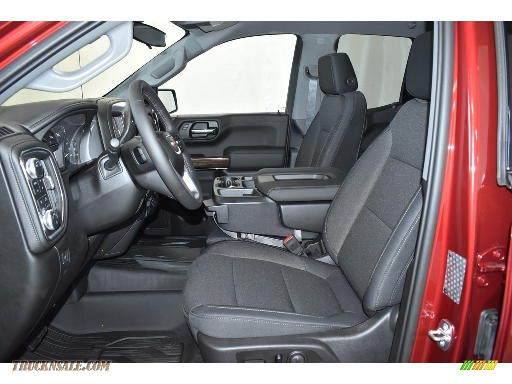 2019 Sierra 1500 Elevation Double Cab 4WD - Red Quartz Tintcoat / Jet Black photo #6