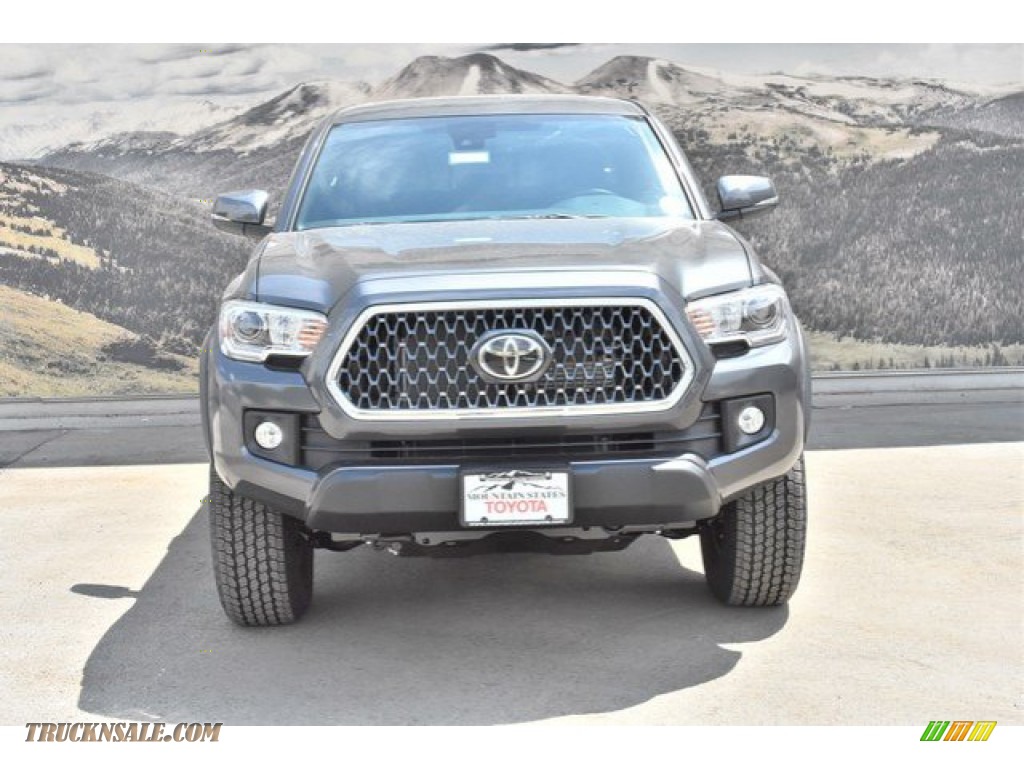 2019 Tacoma TRD Off-Road Double Cab 4x4 - Magnetic Gray Metallic / Black photo #2