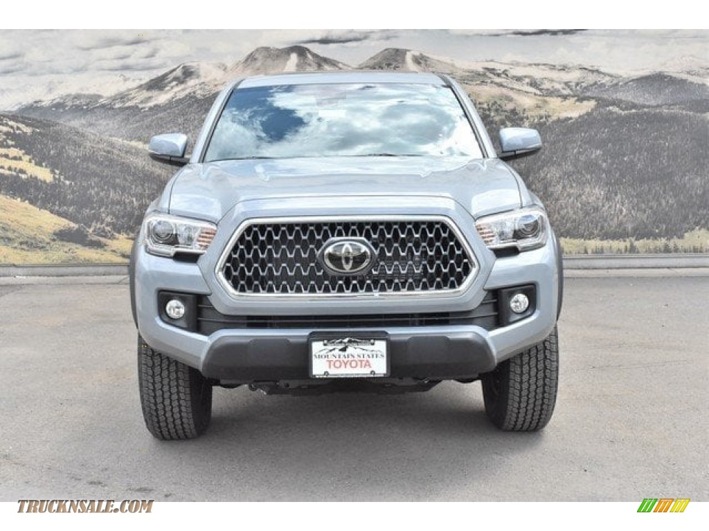 2019 Tacoma TRD Off-Road Double Cab 4x4 - Cement Gray / Cement Gray photo #2