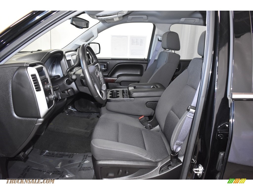 2016 Sierra 1500 SLE Double Cab 4WD - Onyx Black / Jet Black photo #7