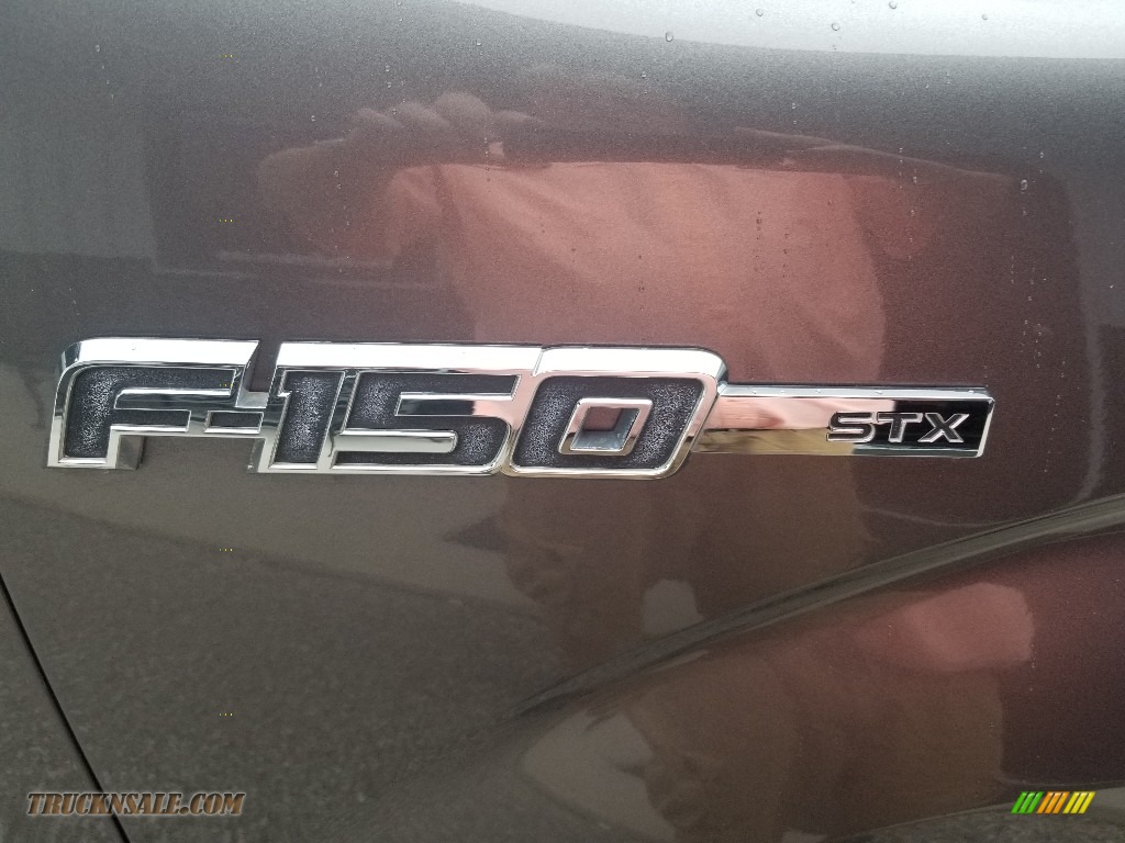 2012 F150 STX SuperCab 4x4 - Ingot Silver Metallic / Steel Gray photo #7