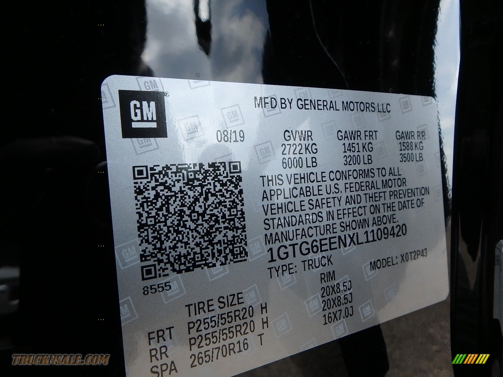 2020 Canyon Denali Crew Cab 4WD - Onyx Black / Jet Black photo #12