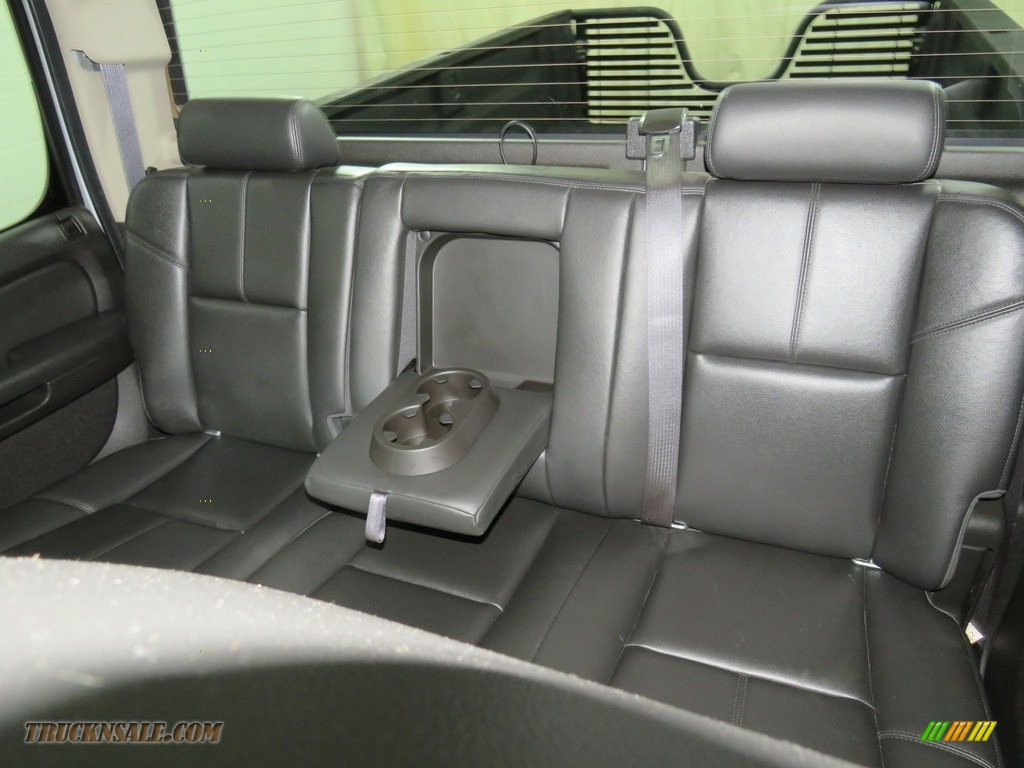 2012 Sierra 3500HD SLT Crew Cab 4x4 Dually - Quicksilver Metallic / Ebony photo #33